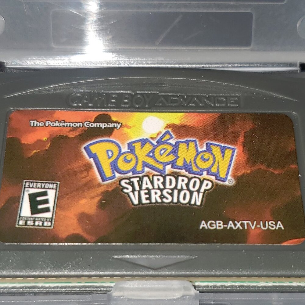 Pokemon Stardrop GBA ROM Hack Game Gameboy Advance